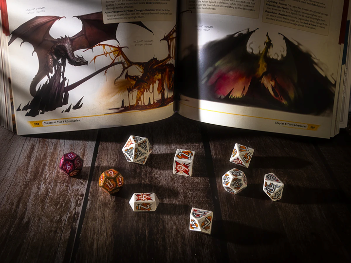 Daggerheart: Hope & Fear 9-Die RPG Set - Brawler