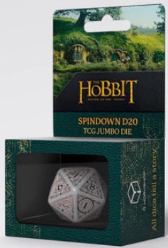 PRE-ORDER | The Hobbit Spindown D20: TCG Jumbo Die - Radiant