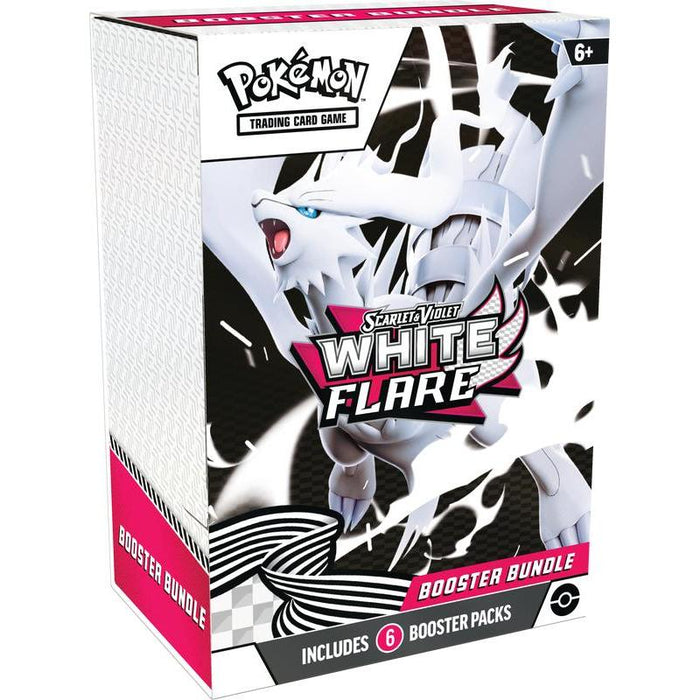 Pokemon Scarlet & Violet SV10.5 White Flare: Booster Bundle (6 Packs)