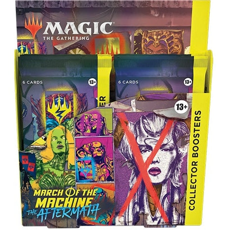 Magic the Gathering: March of the Machine Aftermath - Collector Booster Box (12 Packs)