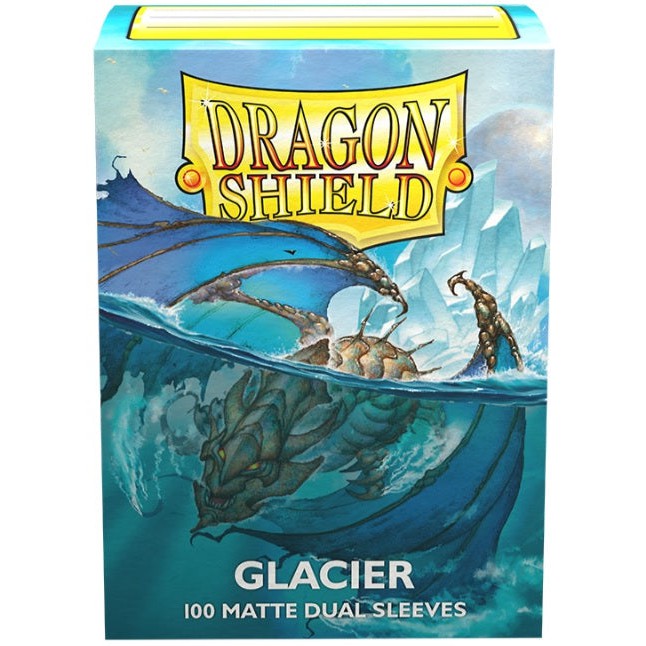 Dragon Shield: Card Sleeves - Standard Size, Glacier Dual Matte 50ct