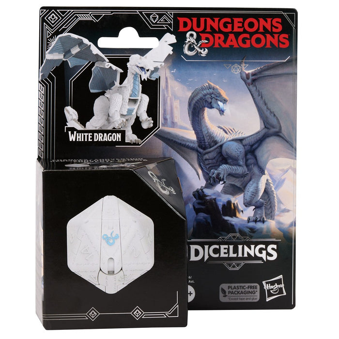 D&D Honor Among Thieves: Dicelings - White Dragon