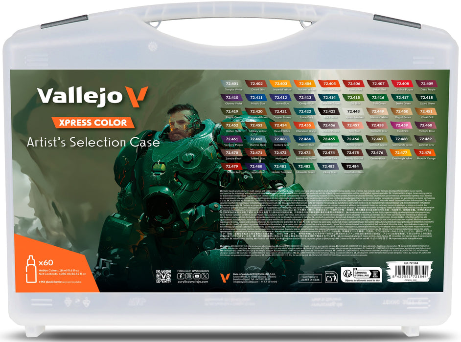 Vallejo: Xpress Color Artist's Selection Case
