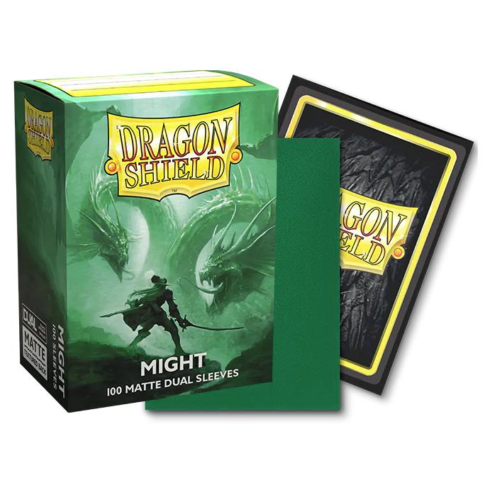 Dragon Shield: Card Sleeves - Standard Size, Might Matte Dual 100ct