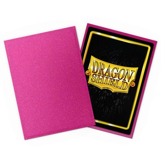 Dragon Shield Card Sleeves: Standard Size Matte, 100ct - Sparkles Pink Sapphire