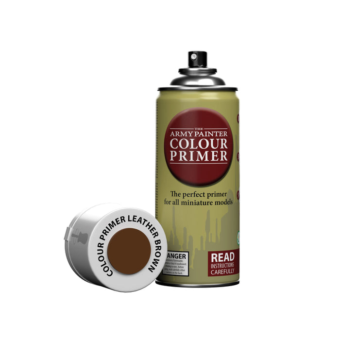 The Army Painter: Colour Primer - Leather Brown Spray