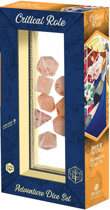 Critical Role: Adventure Dice Set - Pike Trickfoot