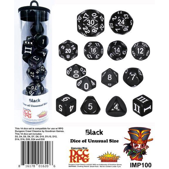 DCC 14-Die Set: Opaque - Black