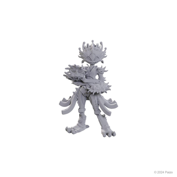 Pathfinder Battles Unpainted Miniatures: Deep Cuts Wave 25 - Lotus Leshy and Flytrap Leshy