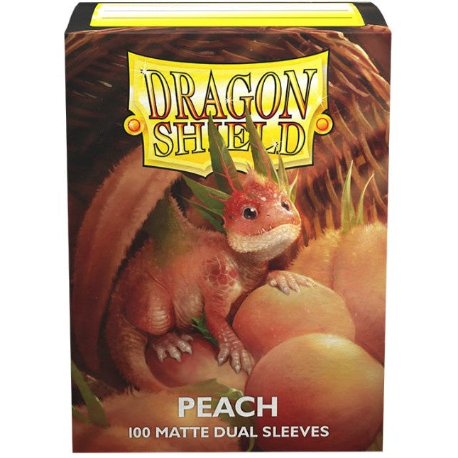 Dragon Shield: Card Sleeves - Standard Size, Peach Dual Matte 50ct