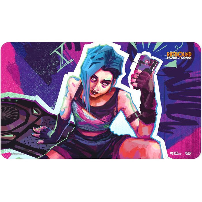 Riftbound League of Legends TCG: Origins Playmat - Jinx