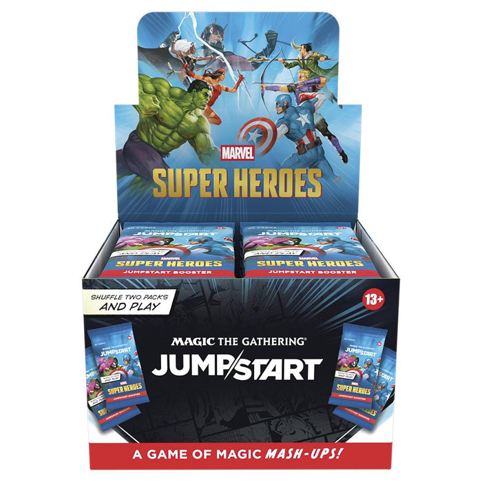 PRE-ORDER | Magic the Gathering: Marvel Super Heroes Jumpstart Booster Box (24 Packs)