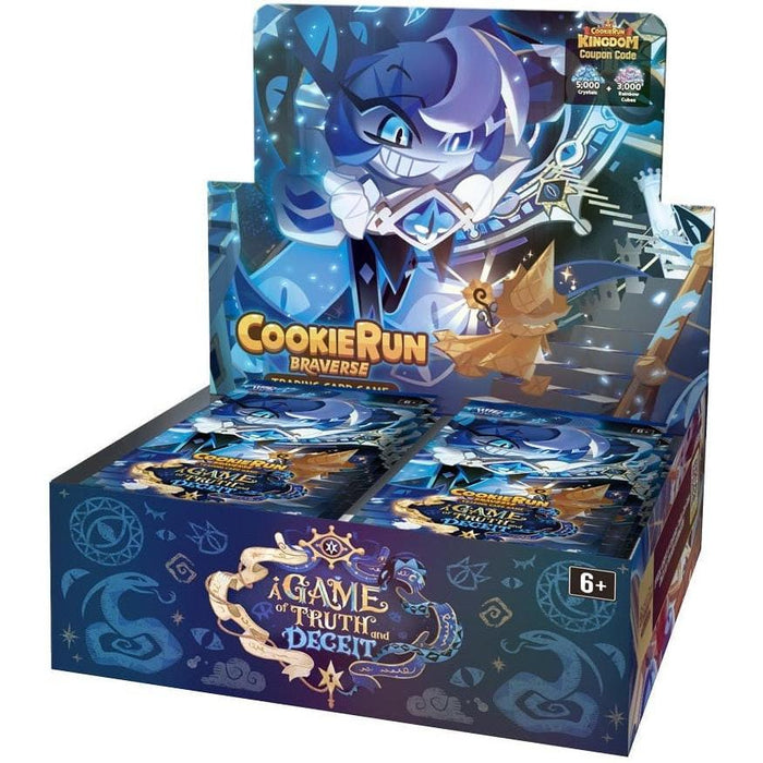 Cookierun TCG: Set 4 - A Game of Truth and Deceit Booster Box (28 Packs)