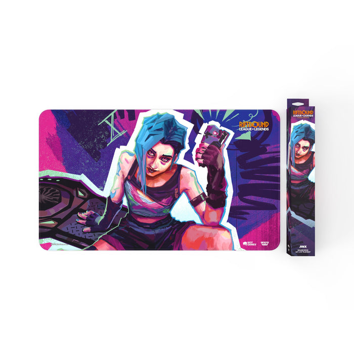 Riftbound League of Legends TCG: Origins Playmat - Jinx