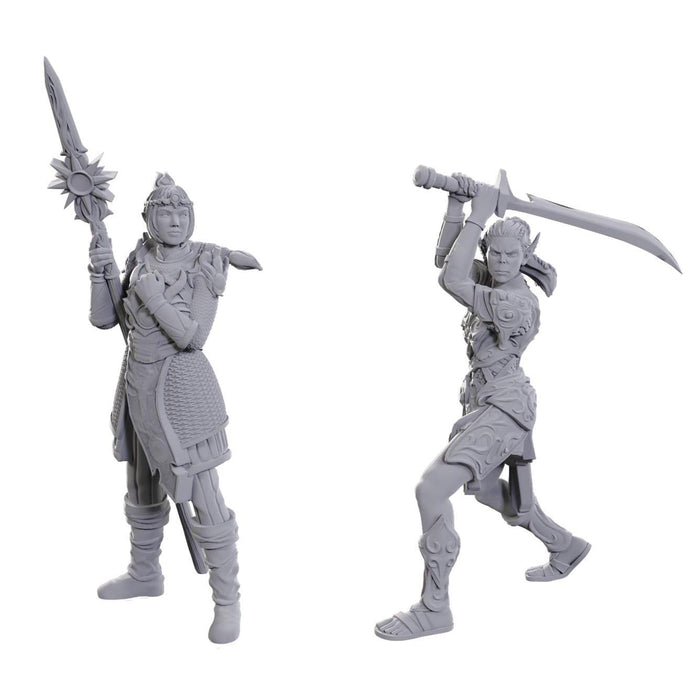 D&D Unpainted Miniatures Special Edition: Baldur's Gate 3 - Lae'zel & Shadowheart