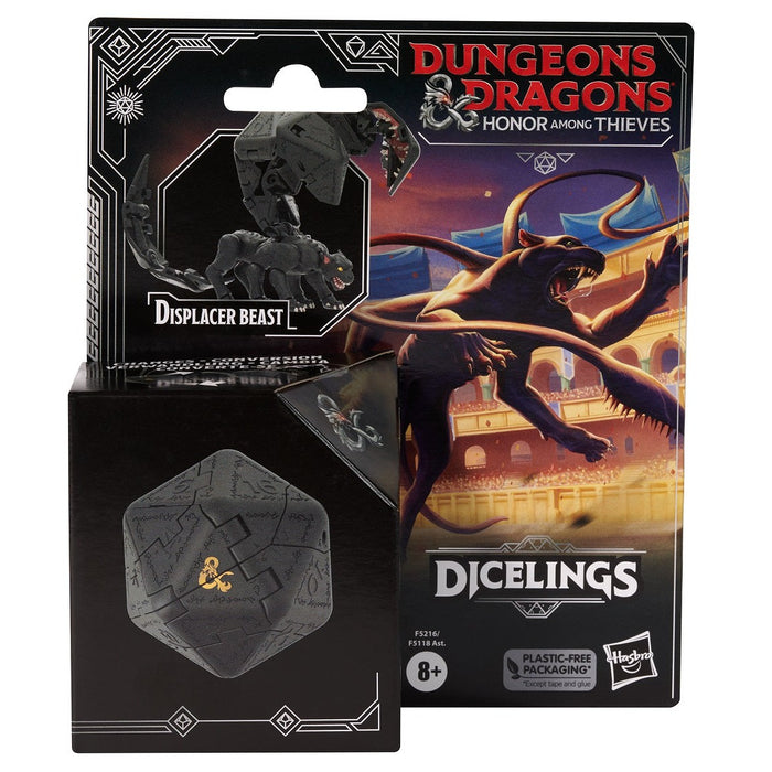 D&D Honor Among Thieves: Dicelings - Black Displacer Beast