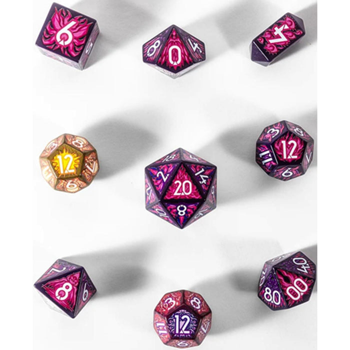 Daggerheart: Hope & Fear 9-Die RPG Set - Warlock