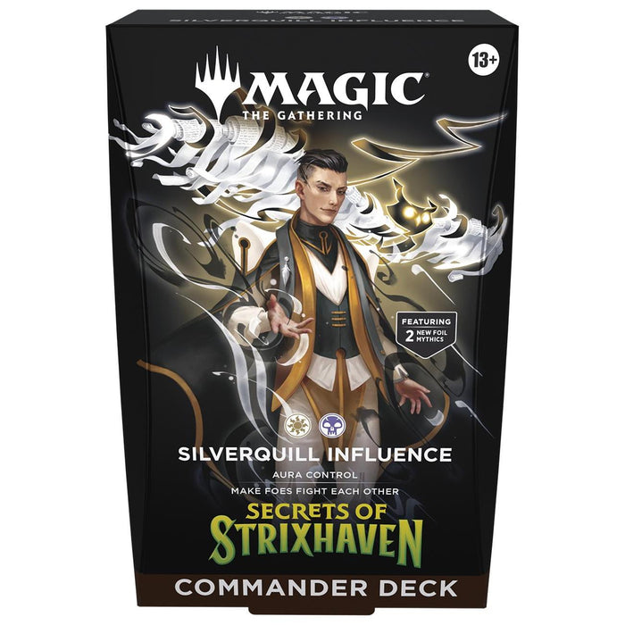 Magic the Gathering: Secrets of Strixhaven Commander - Silverquill Influence