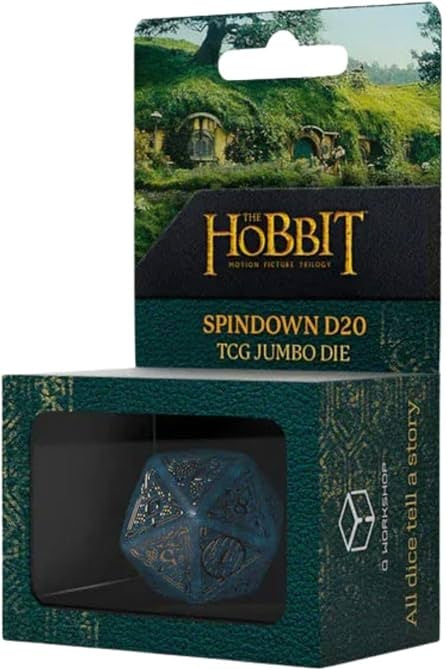 PRE-ORDER | The Hobbit Spindown D20: TCG Jumbo Die - Aether