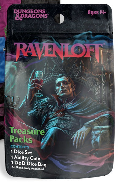 D&D Mists of Ravenloft Treasure Packs