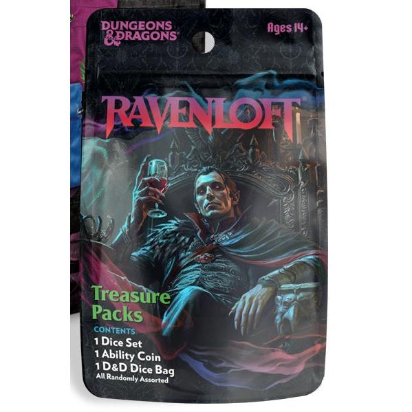 D&D Mists of Ravenloft Treasure Packs