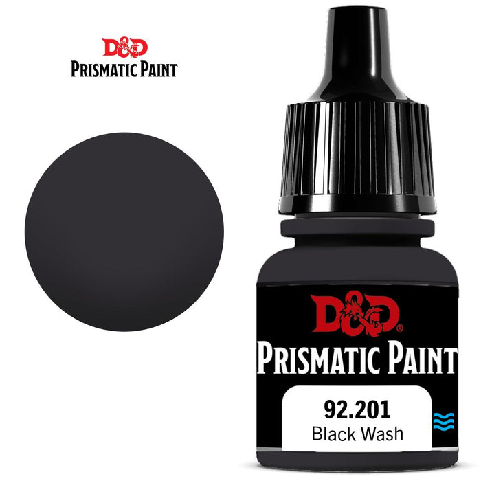 D&D Prismatic Paint: Black Wash 8ml