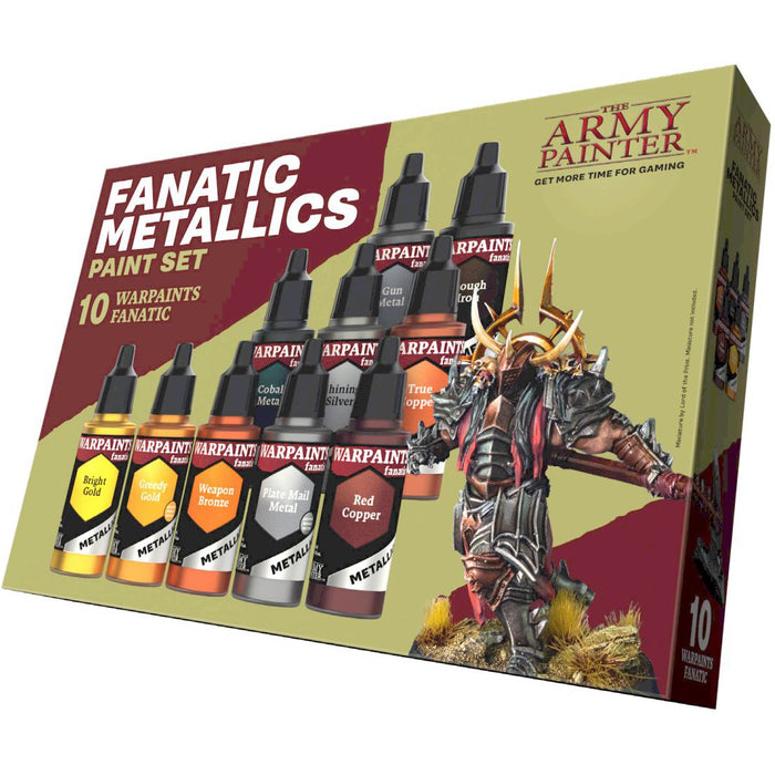 The Army Painter: Fanatic - Metallics Paint Set