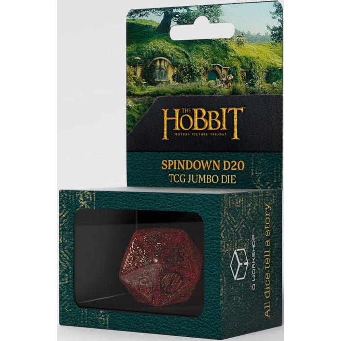 PRE-ORDER | The Hobbit Spindown D20: TCG Jumbo Die - Ember