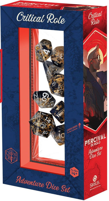 Critical Role: Adventure Dice Set - Percival De Rolo