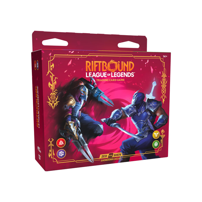 PRE-ORDER | Riftbound League of Legends TCG: Vendetta Champion Deck - Zed vs. Shen