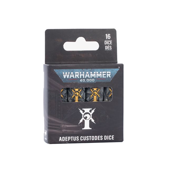 PRE-ORDER | Adeptus Custodes: Dice