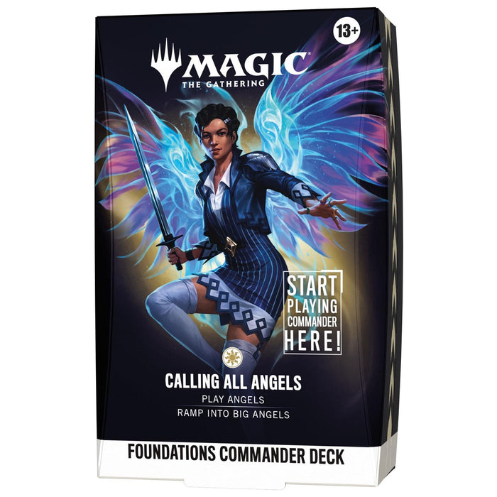 Magic the Gathering: Foundations Commander Deck - Calling All Angels *LOCAL PICKUP ONLY*