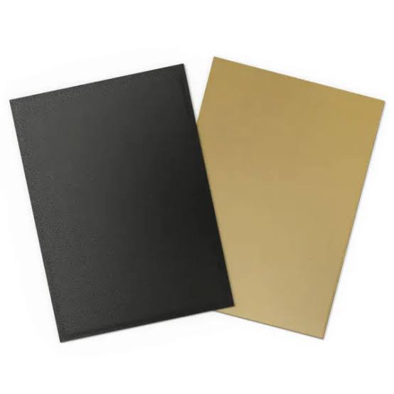 Dragon Shield Card Sleeves: Standard Size Dual Matte, 100ct - Black and Gold