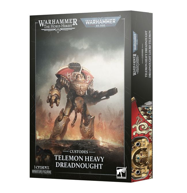PRE-ORDER | The Horus Heresy / Warhammer 40K: Custodes - Telemon Heavy Dreadnought