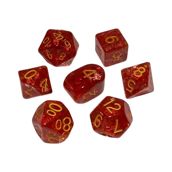 Role 4 Initiative Set of 7 Dice with Arch'D4: Alchemist's Stone