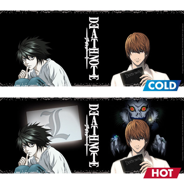 Death Note: Heat Changing Mug - Kira & L