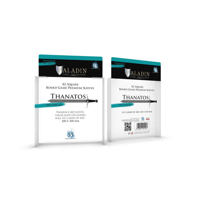 Paladin Sleeves: Thanatos 100 x 100mm, 55ct