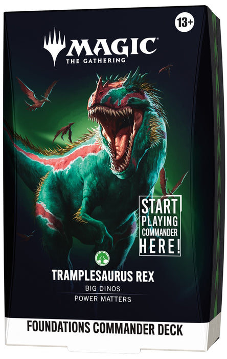 Magic the Gathering: Foundations Commander Deck - Tramplesaurus Rex *LOCAL PICKUP ONLY*