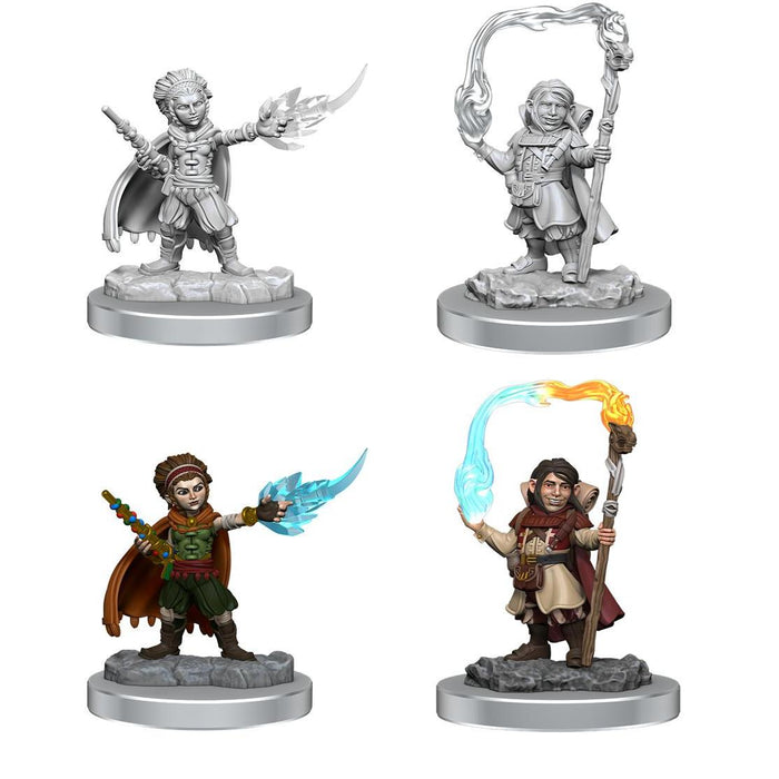 D&D Nolzur's Marvelous Miniatures: Wave 20 - Halfling Wizards