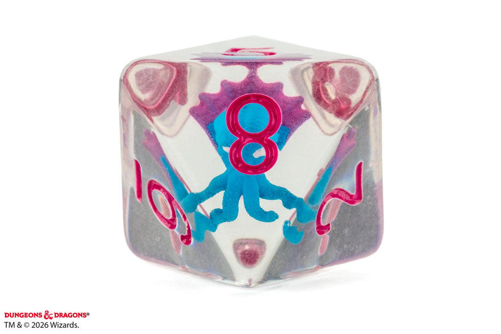 FanRoll D&D: Mind Flayer Resin Dice Set