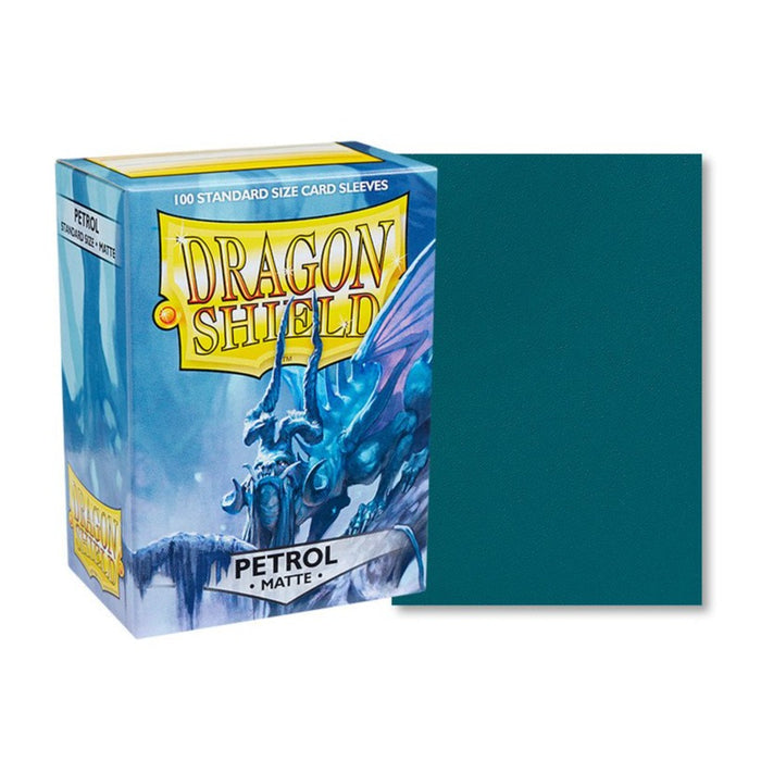 Dragon Shield: Matte Sleeves - Standard Size, Petrol 100ct