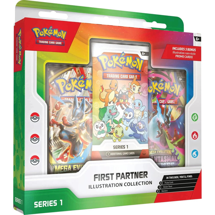 Pokemon: First Partner Illustration Collection - Series 1