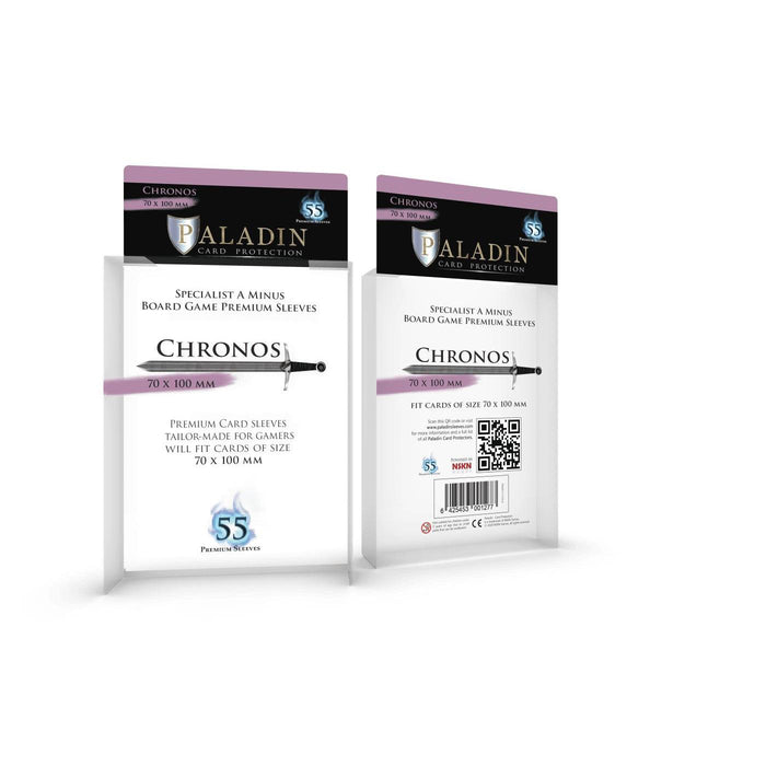 Paladin Sleeves: Chronos 70 x 100mm, 55ct