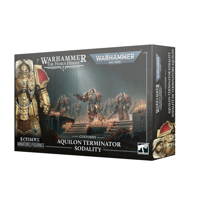 PRE-ORDER | The Horus Heresy / Warhammer 40K: Custodes - Aquilon Terminator Sodality