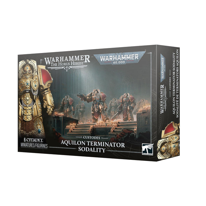 PRE-ORDER | The Horus Heresy / Warhammer 40K: Custodes - Aquilon Terminator Sodality