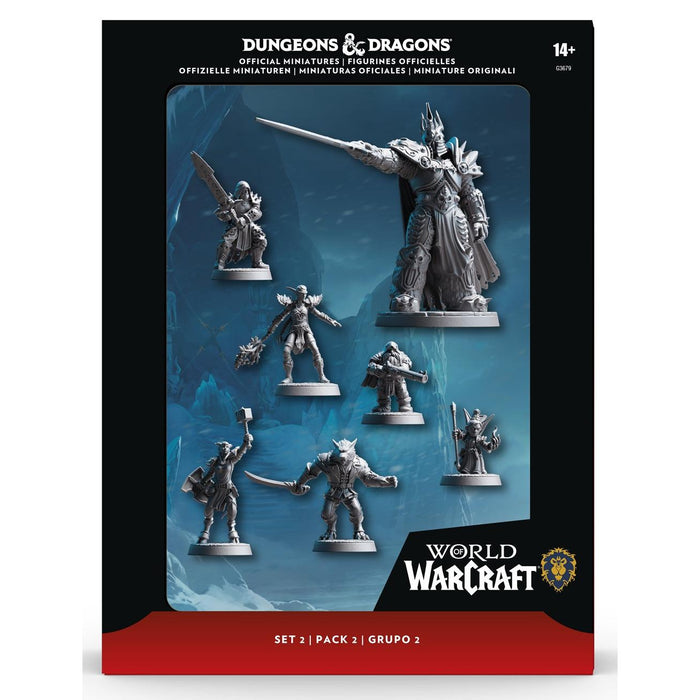 PRE-ORDER | D&D: World of Warcraft Unpainted Miniatures - Alliance Pack