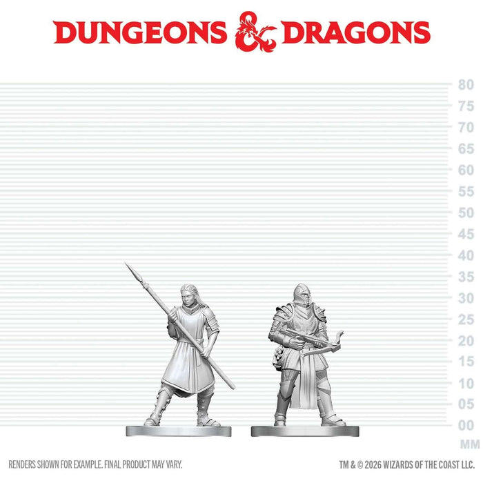 D&D Nolzur's Marvelous Miniatures: Wave 29 - Town Guards