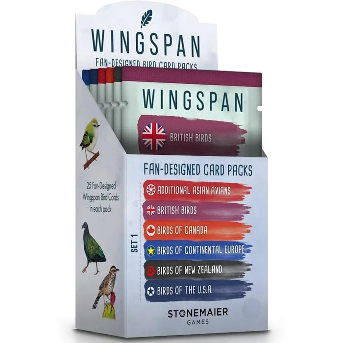 Wingspan: Fan-Designed Card Packs - Set 1