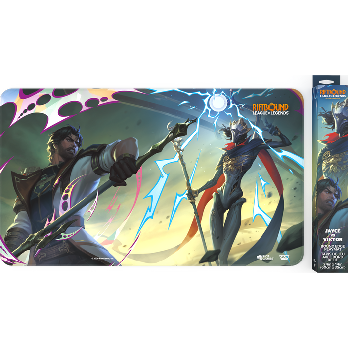 PRE-ORDER | Riftbound League of Legends TCG: Vendetta Playmat - Jayce Vs Viktor