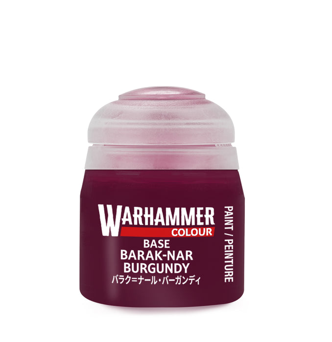 Warhammer Colour: Base - Barak-Nar Burgundy (12ml)